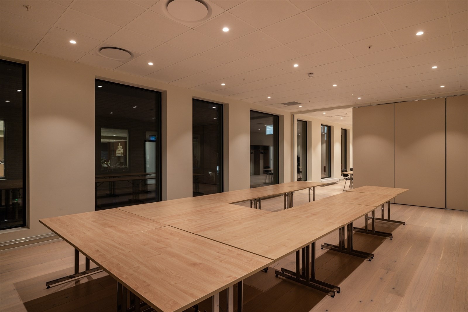 Boligkomplekset har to felleslokaler til utleie for beboerne. Galleribilde