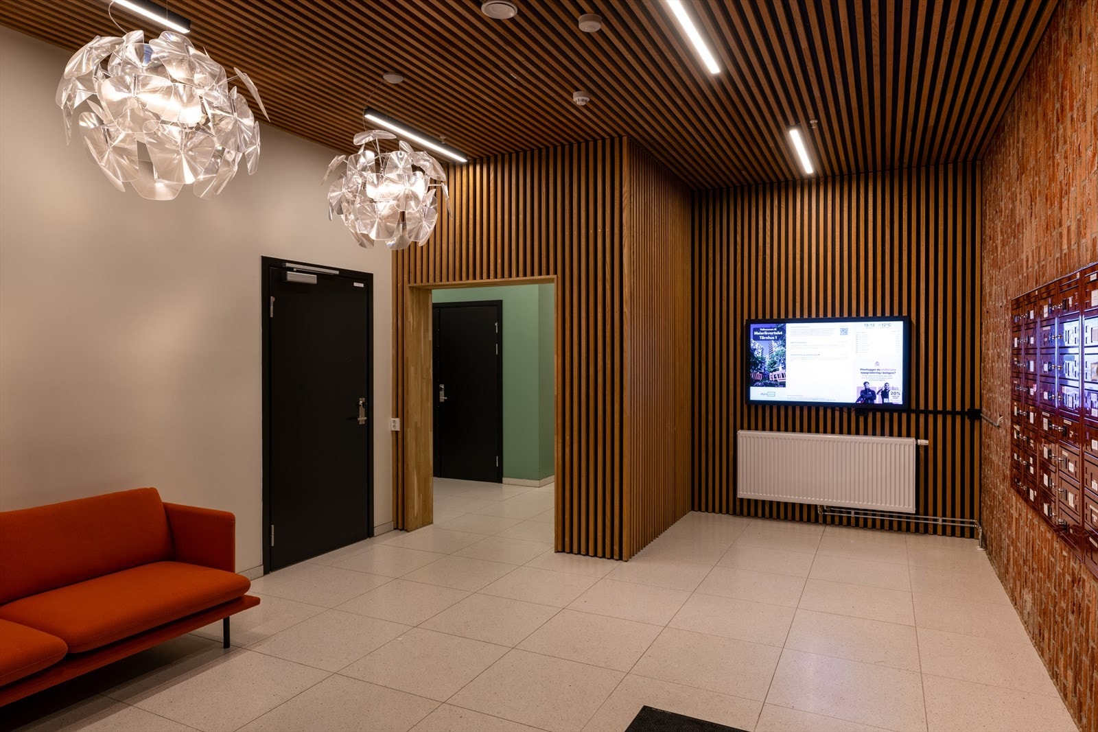 Pent inngangsparti. Galleribilde