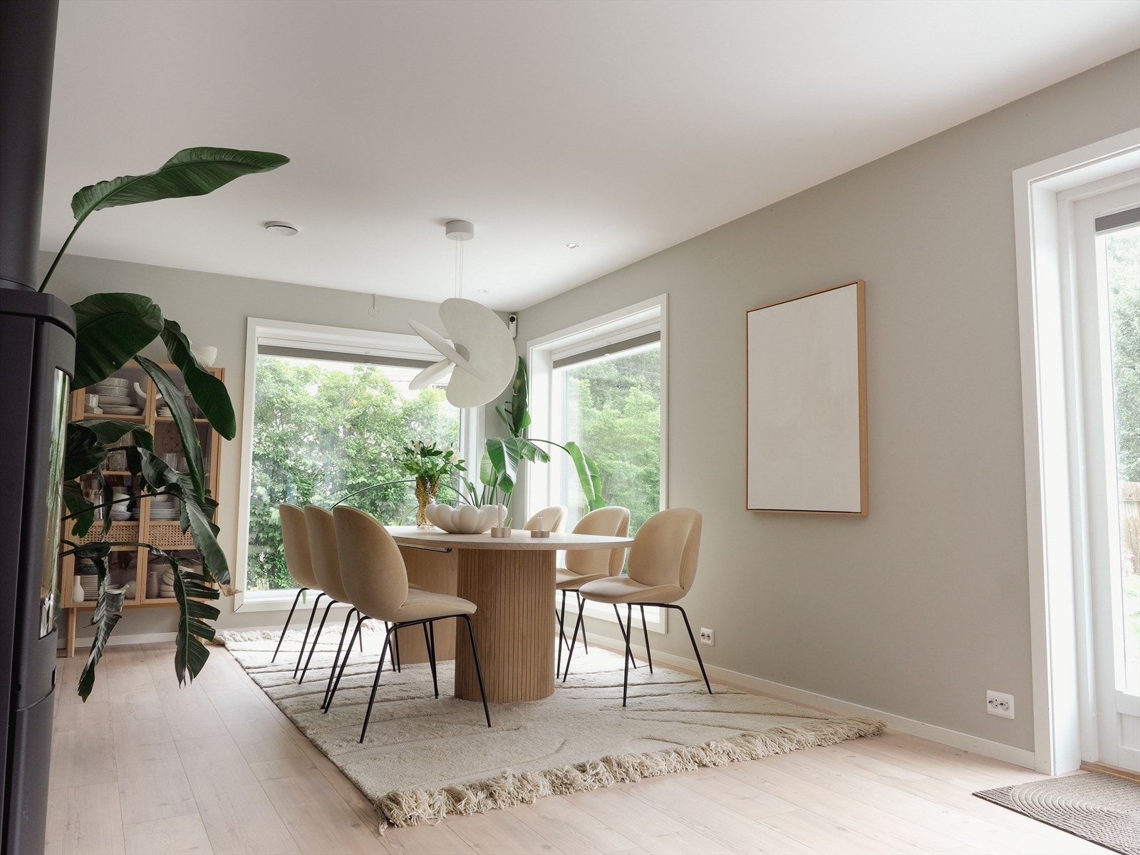 Listfrie overganger gir et minimalistisk og rent uttrykk. Galleribilde