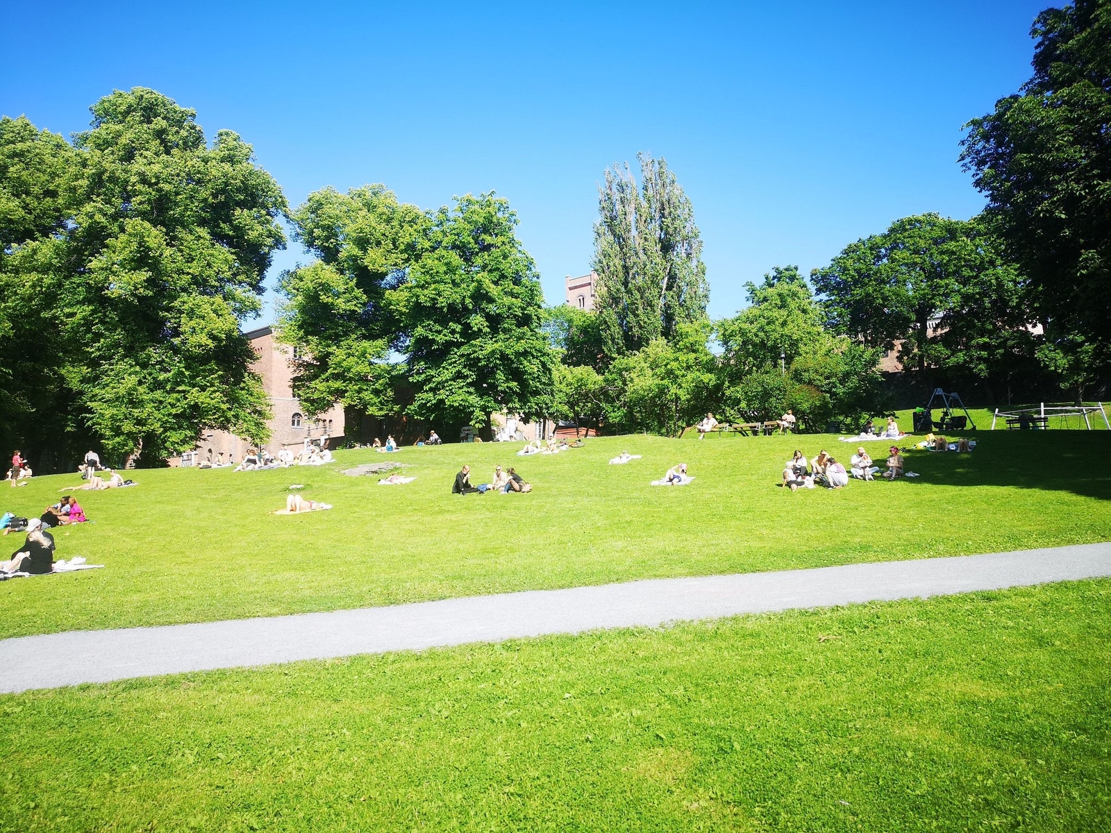 Grønlands park - Botsparken. Galleribilde