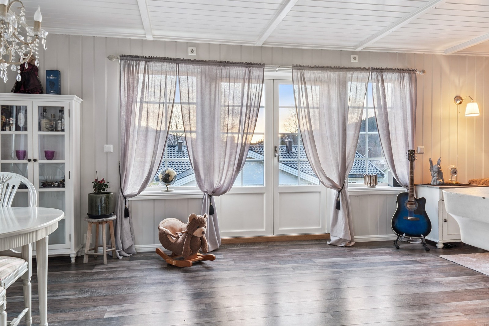 Utgang til en framtidig balkong. Galleribilde