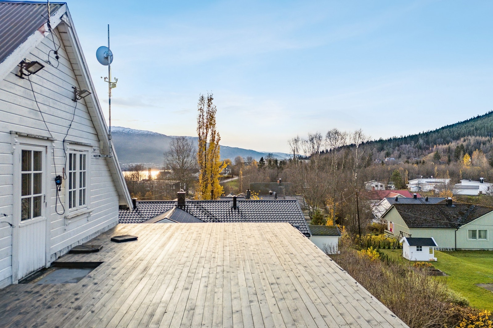 Terrassen utgjør hele 35 m2! Galleribilde