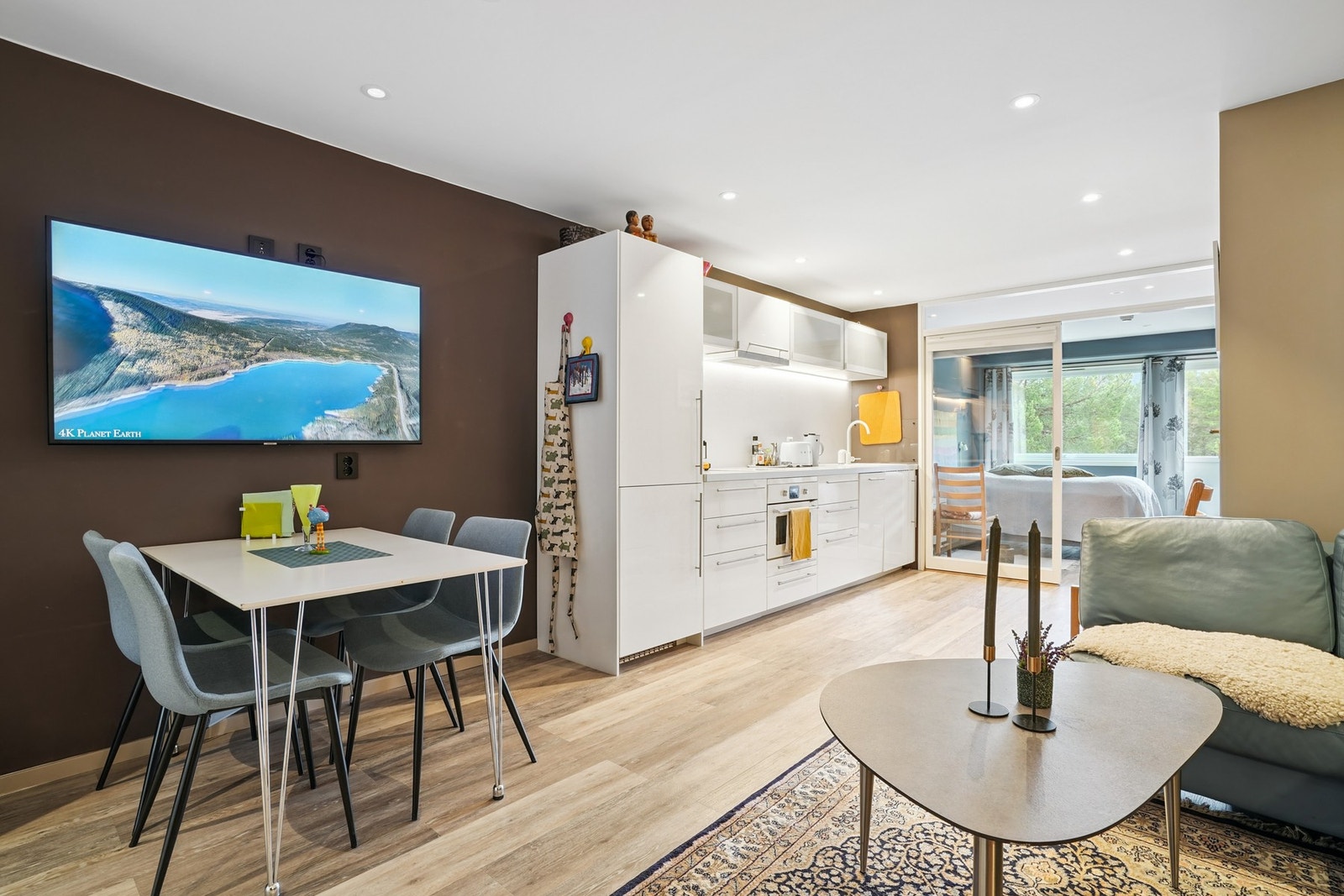 Stue og kjøkken Galleribilde