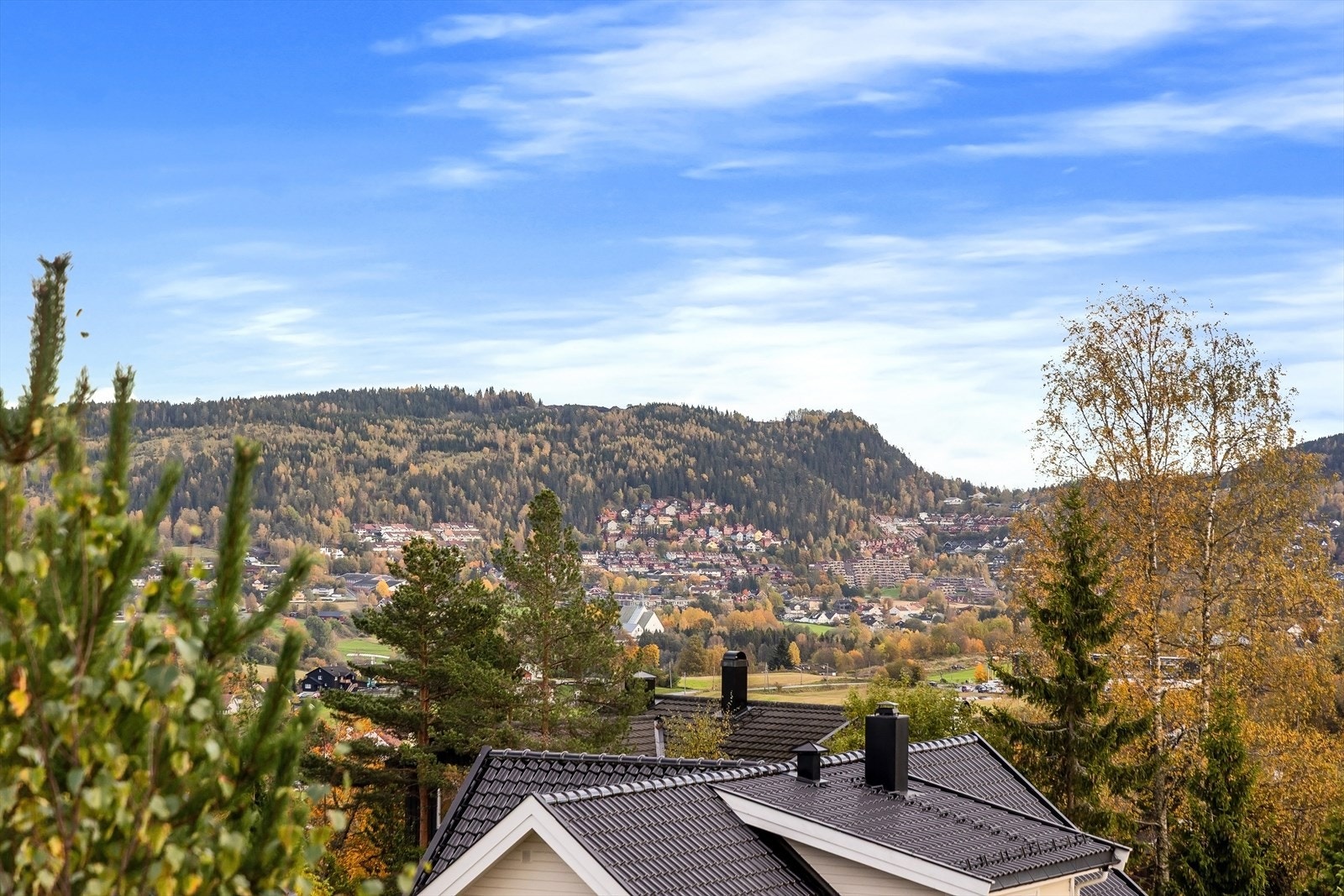 Fra tomten er dere flere fine utsikt punkter Galleribilde