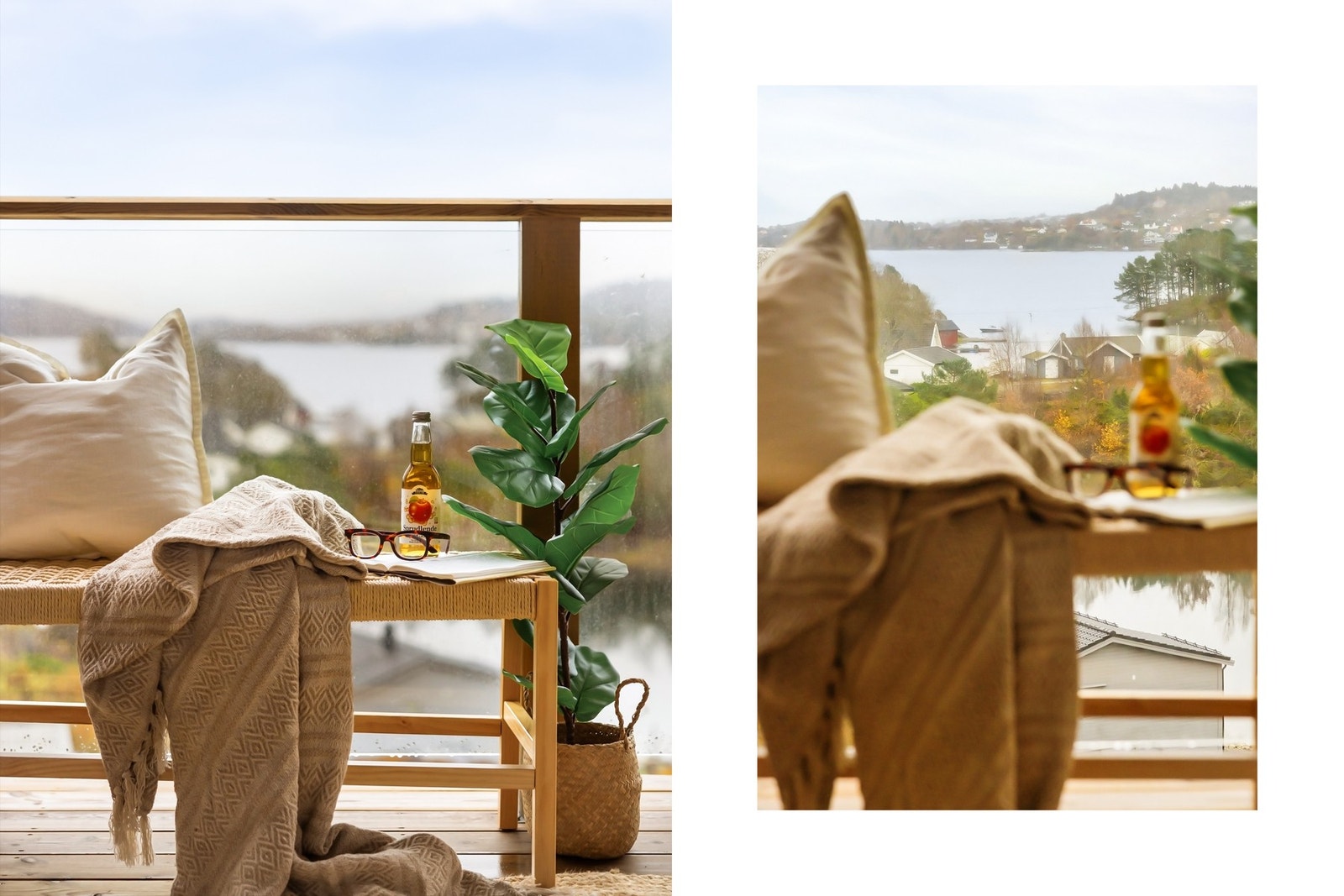 Her kan en nyte utsikten i maritime omgivelser. Galleribilde