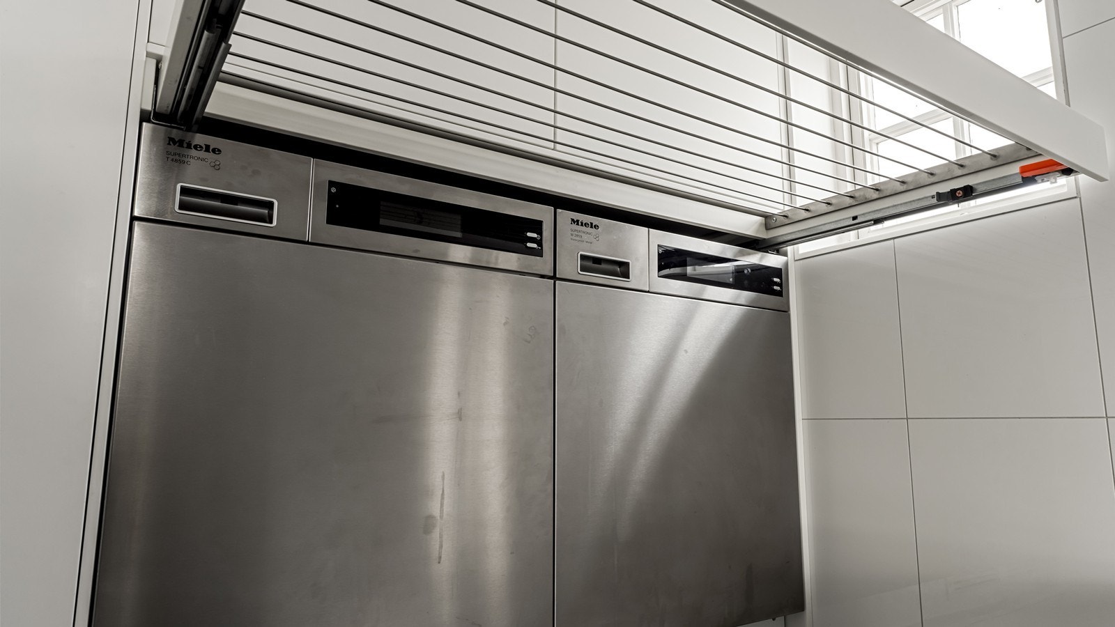 Smarte løsninger med uttrekbart tørkestativ Galleribilde