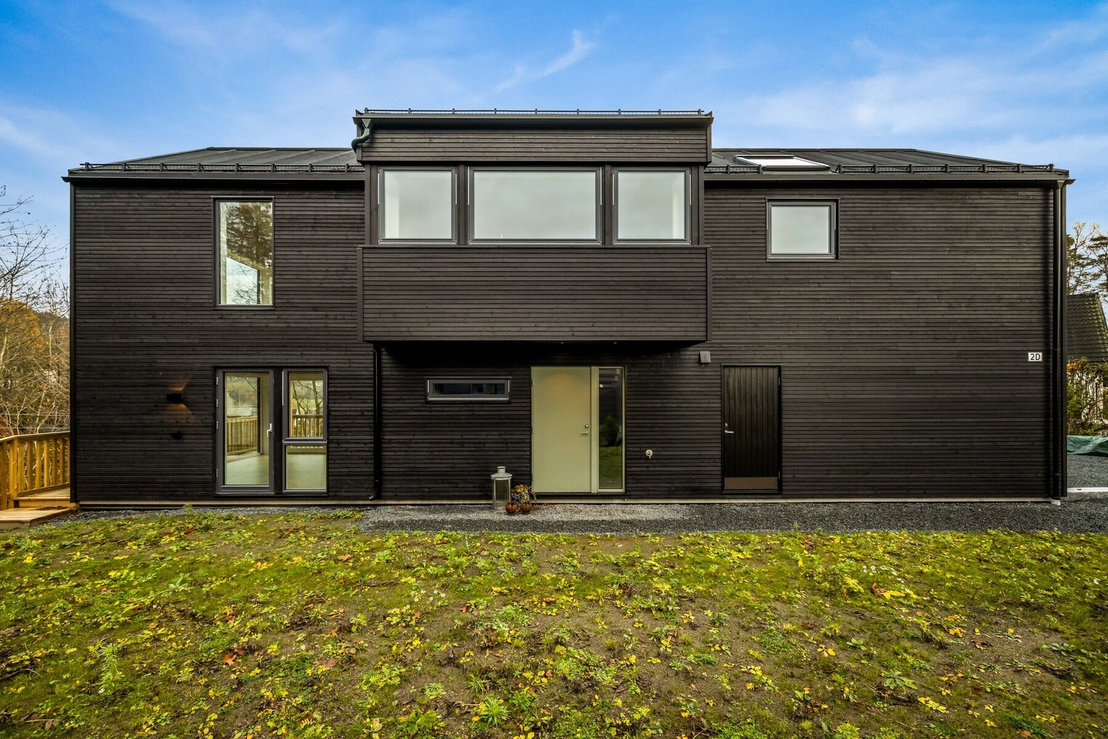 Fasade inngang Galleribilde