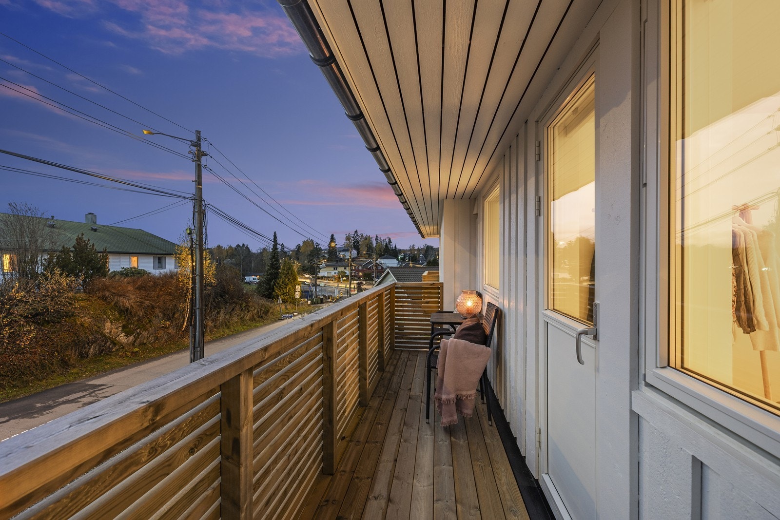 - Luftebalkong med adkomst fra hovedsoverom - Galleribilde