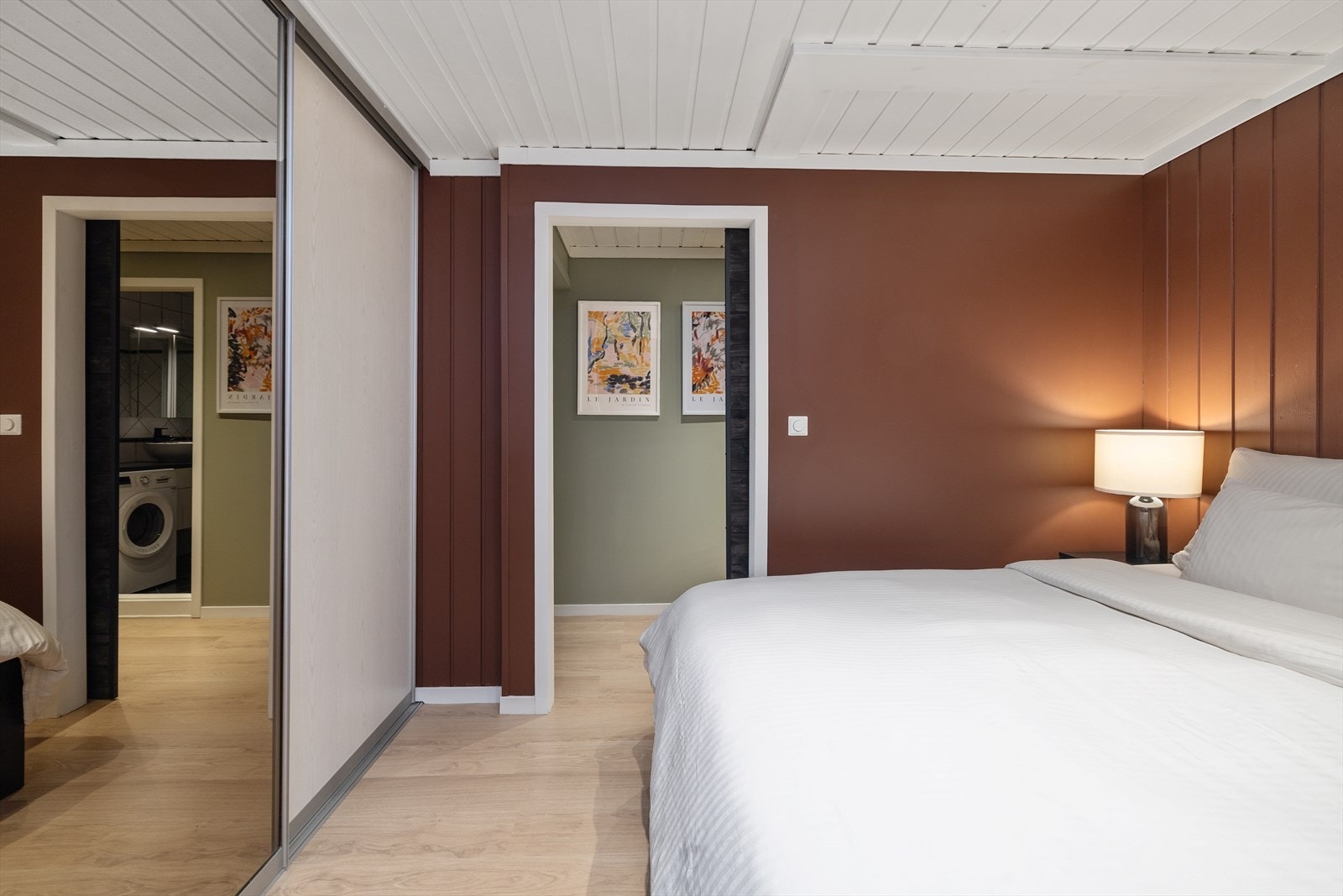 God plass til dobbelt seng Galleribilde