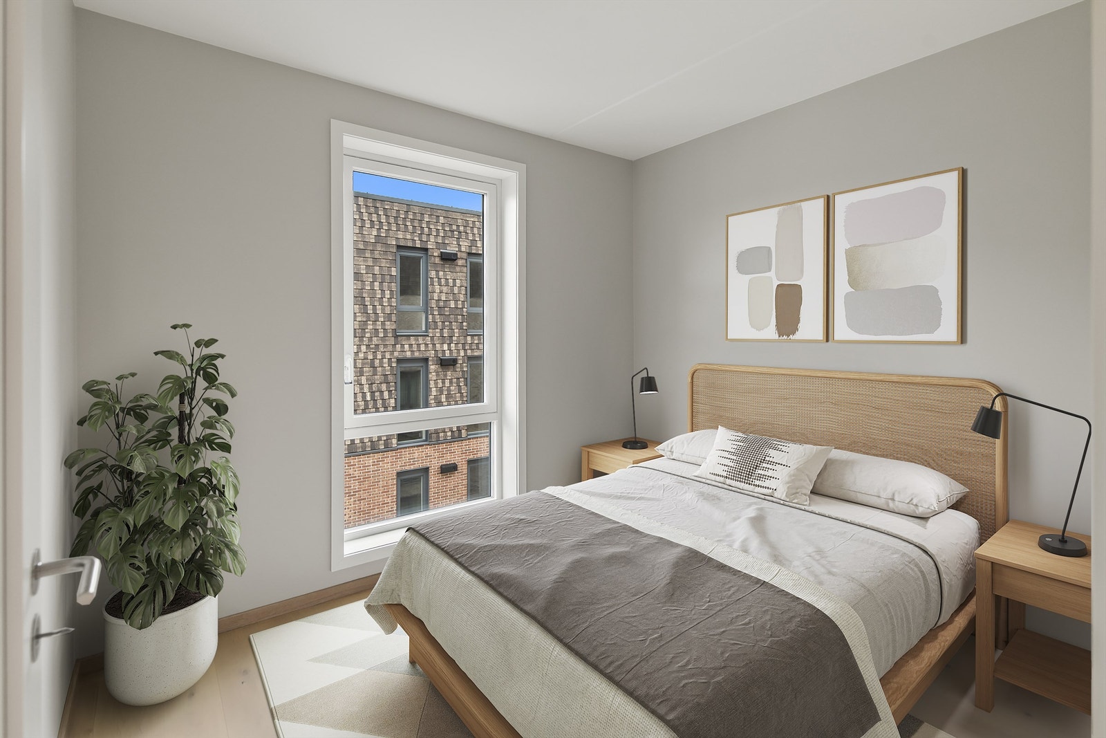 Leiligheten er innredet med totalt 3 soverom Galleribilde