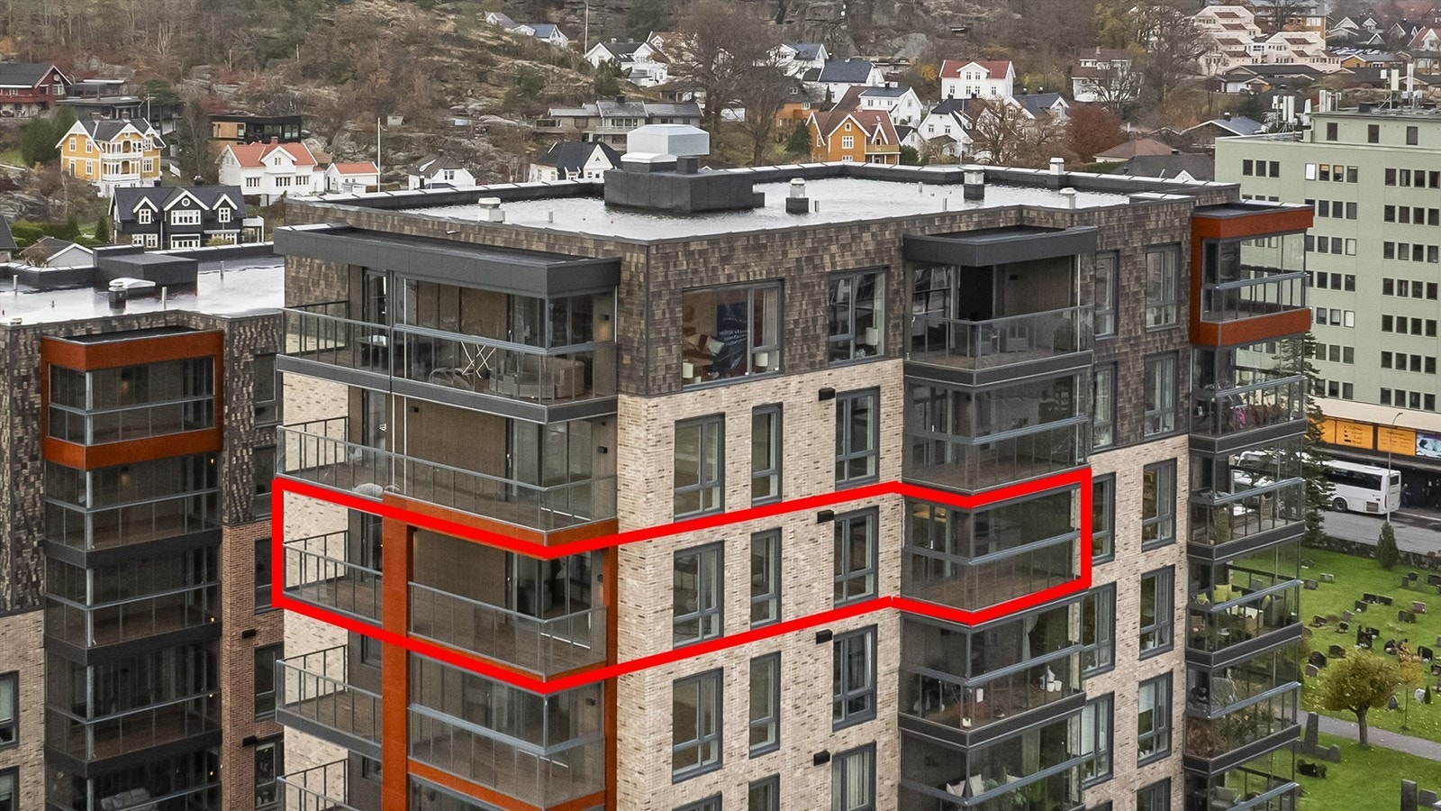 Dette er en leilighet som er like praktisk som den er elegant. Galleribilde