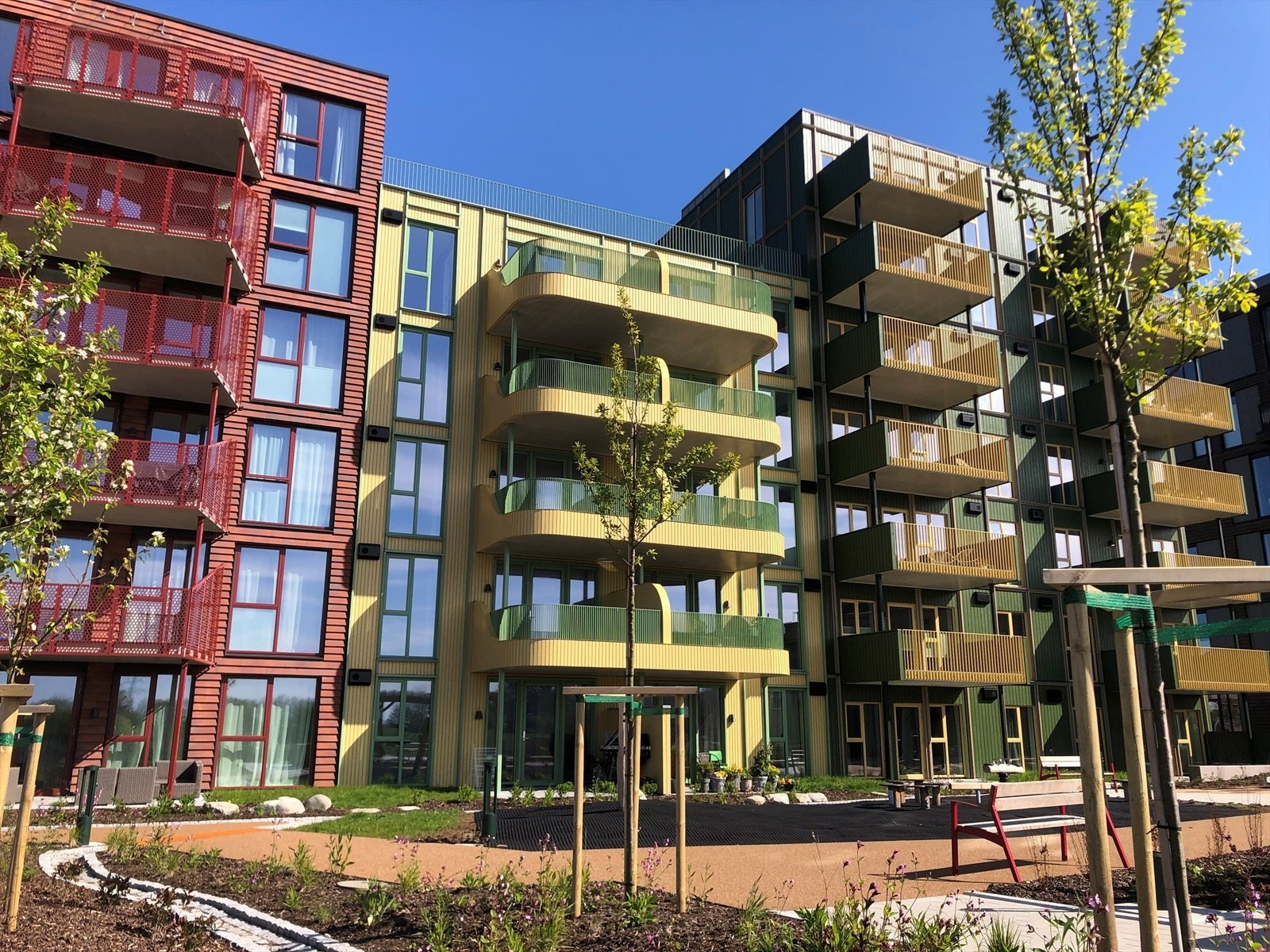 Du får tilgang til selskapslokale, hybel, bilvaskehall, treningsrom og takterrasse Galleribilde