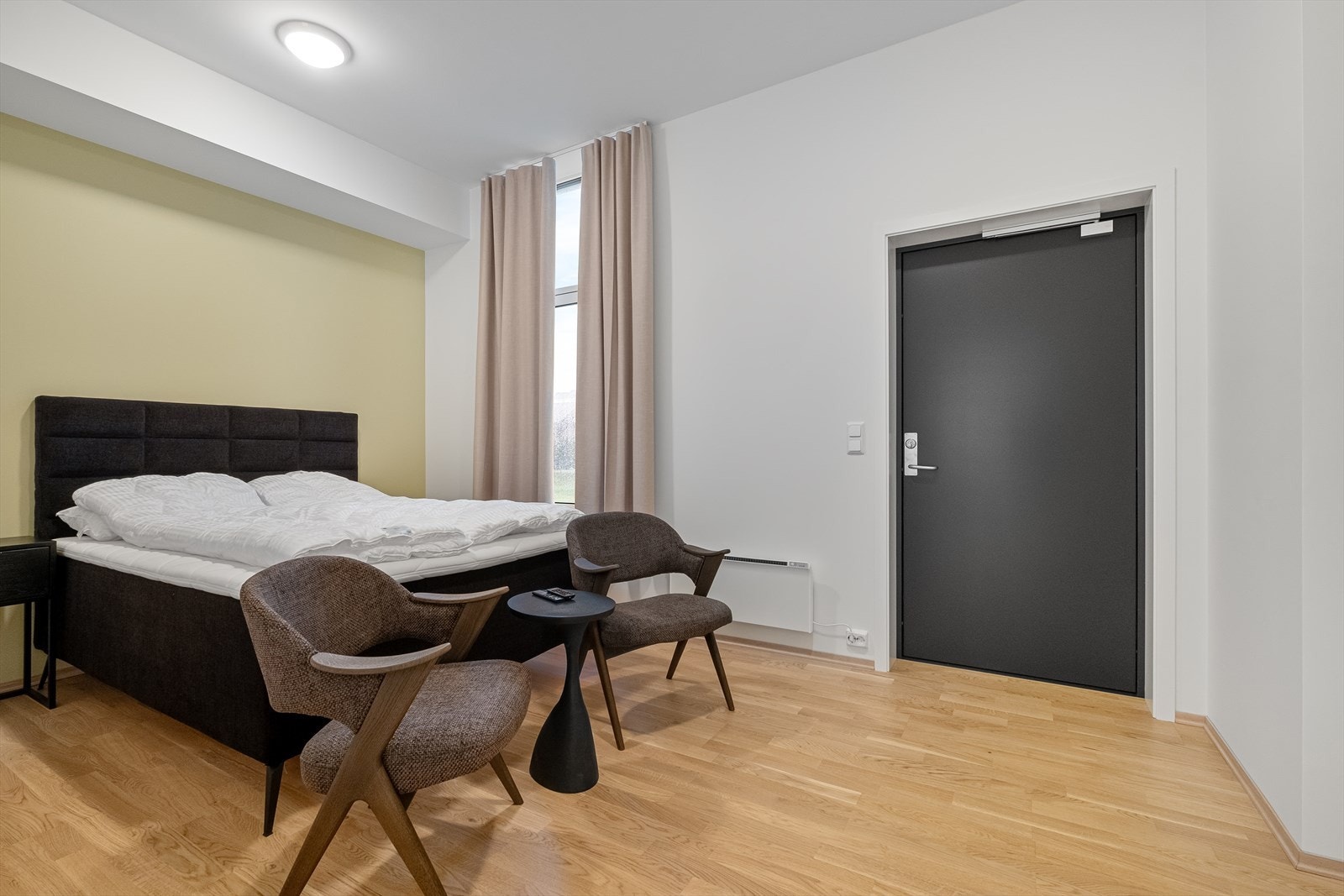 Gjestehybel er perfekt om man skal ha gjester på overnattingsbesøk. Galleribilde