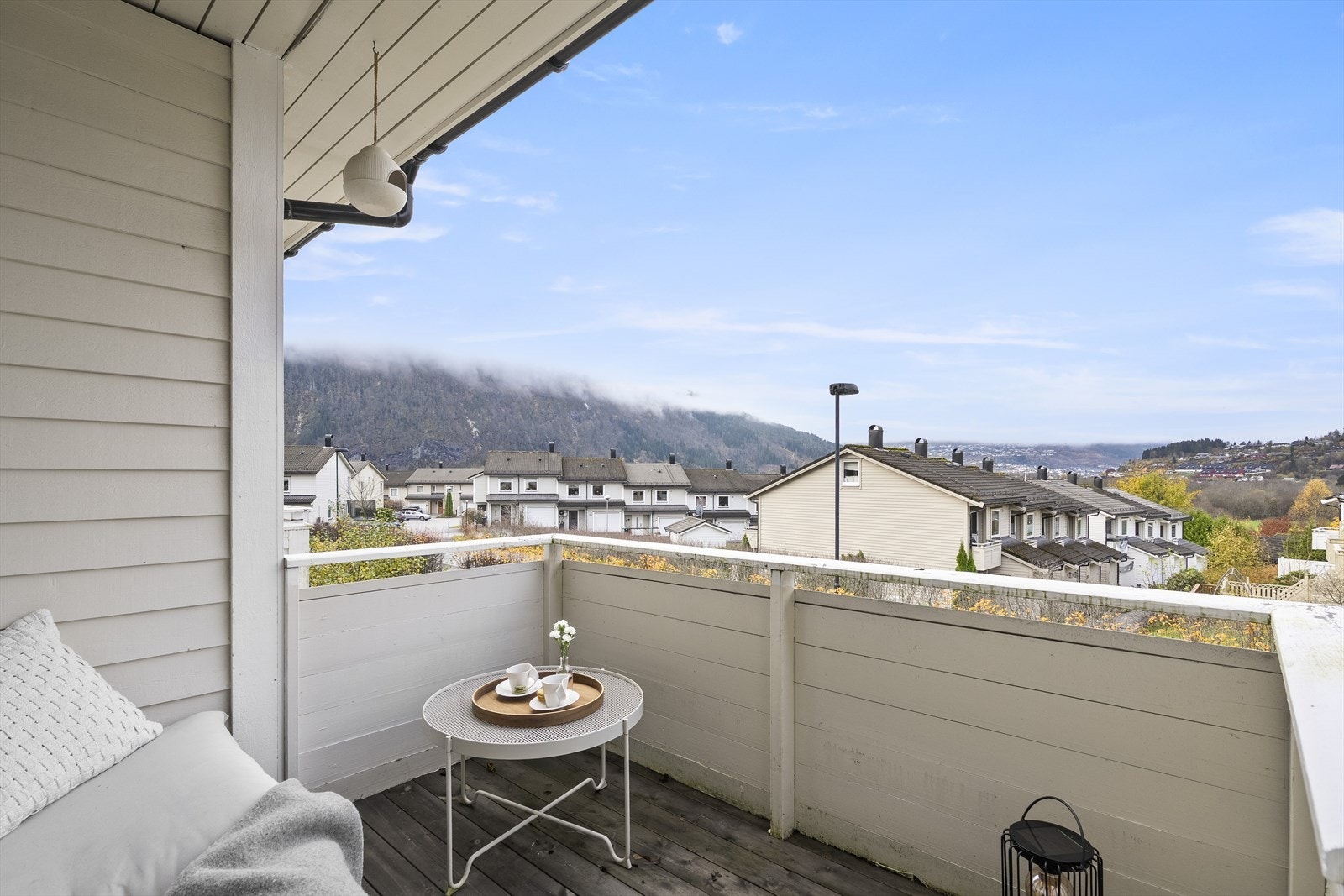 Her er det bedre avstand til naboane, en mangen andre stadar på Viebøen. Galleribilde