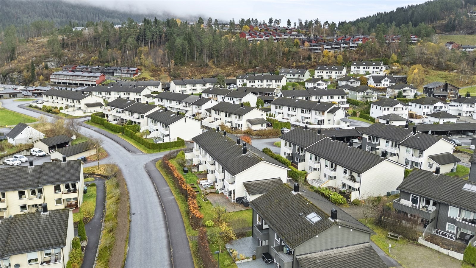 Her er det enkel tilkomst både til fots, på to- og fire hjul. Galleribilde