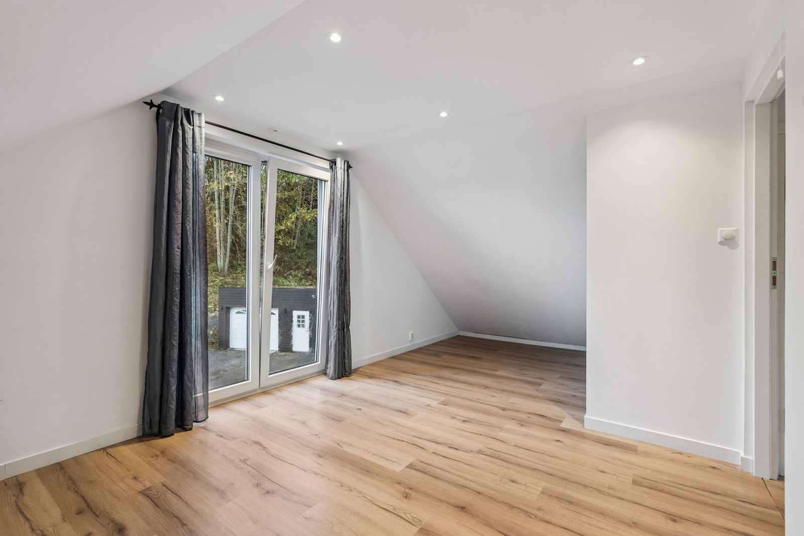 Hovedsoverom på loft Galleribilde