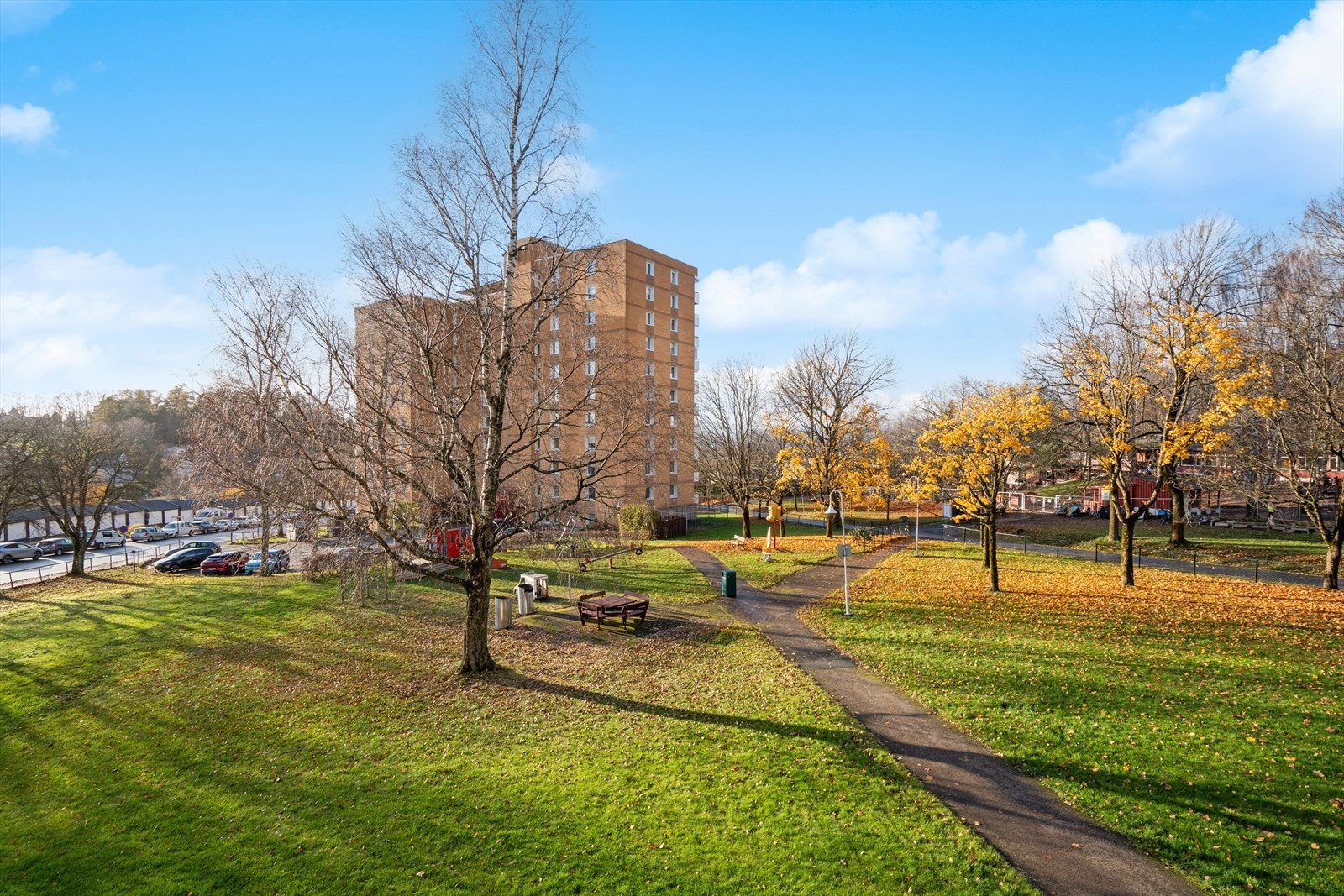 Utsikt fra balkongen. Galleribilde