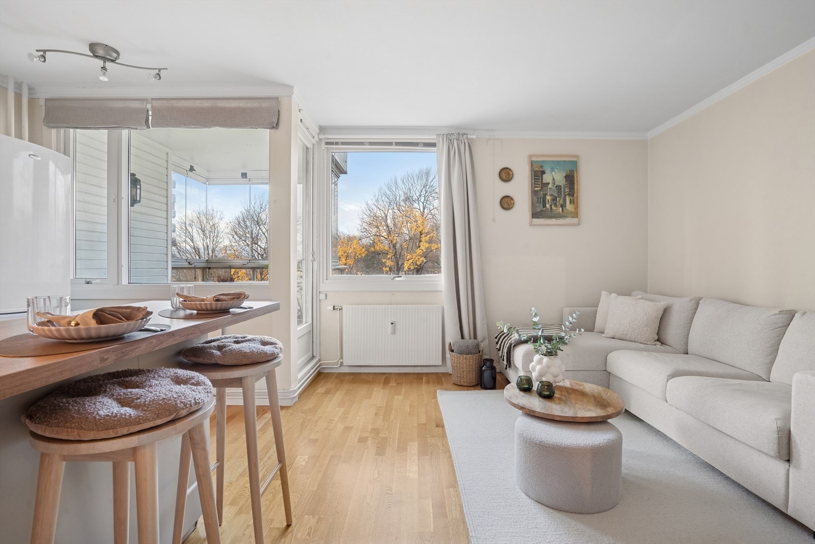 Flott 1-roms leilighet beliggende i et etablert og veldrevet borettslag på Tveita. Galleribilde