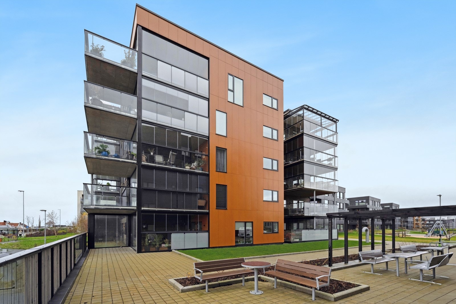 Leiligheten ligger i et attraktivt og rolig område på Hove. Galleribilde