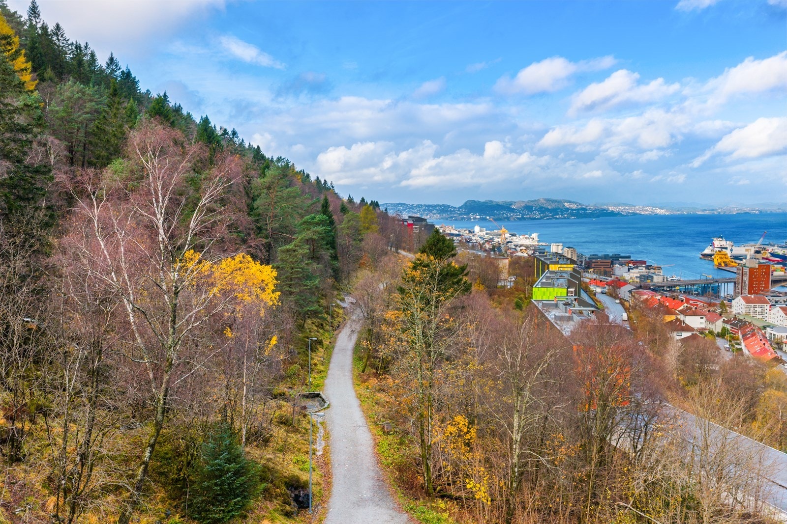Det er flott turterreng like utenfor inngangsdøren med gode opparbeidede turløyper opp Løvstakken. En kort rusletur tar deg til den nye og populære Løvstien som byr på flere kilometer med opplyst gangsti og flere koselige stoppesteder underveis. Galleribilde