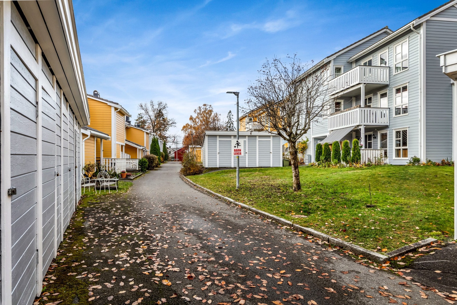 Krabberud er et attraktivt og veldrevet borettslag i Sandvika med barnevennlige omgivelser Galleribilde