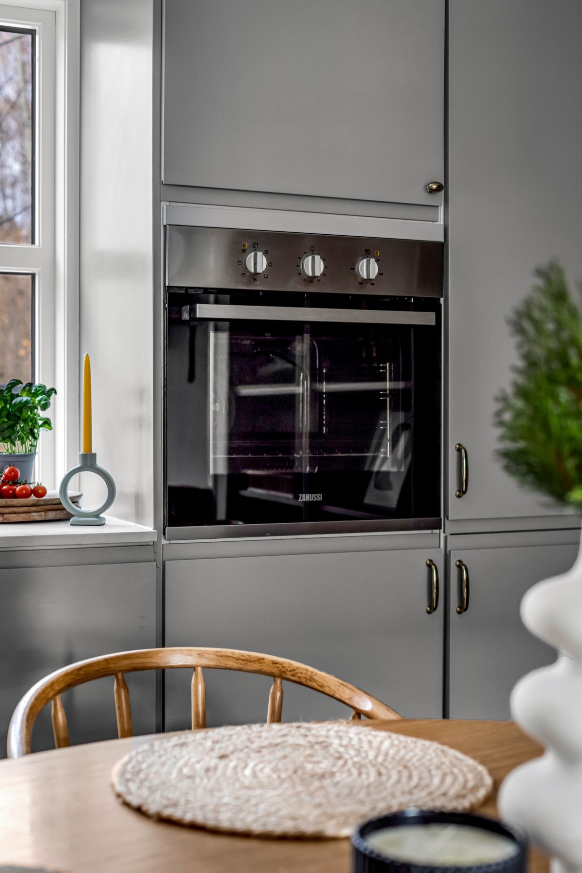 Alle hvitevarer er fra italienske Zanussi Galleribilde