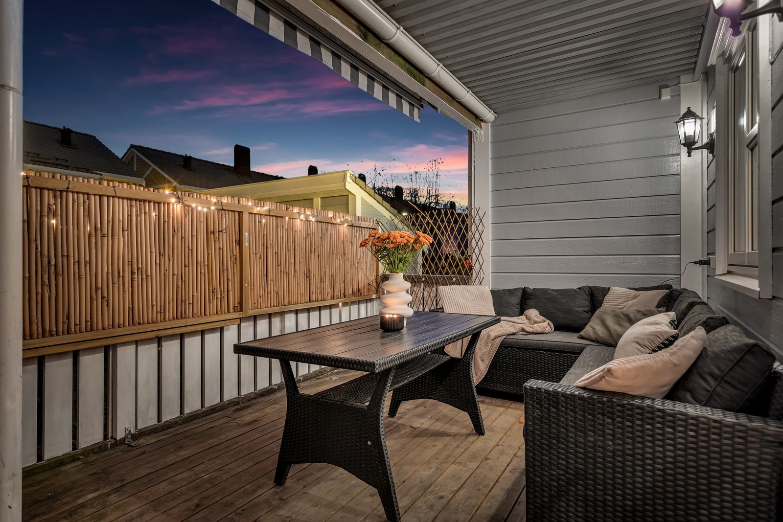 En lekker 3-roms med stor markterrasse og direkte tilgang til uteområder Galleribilde