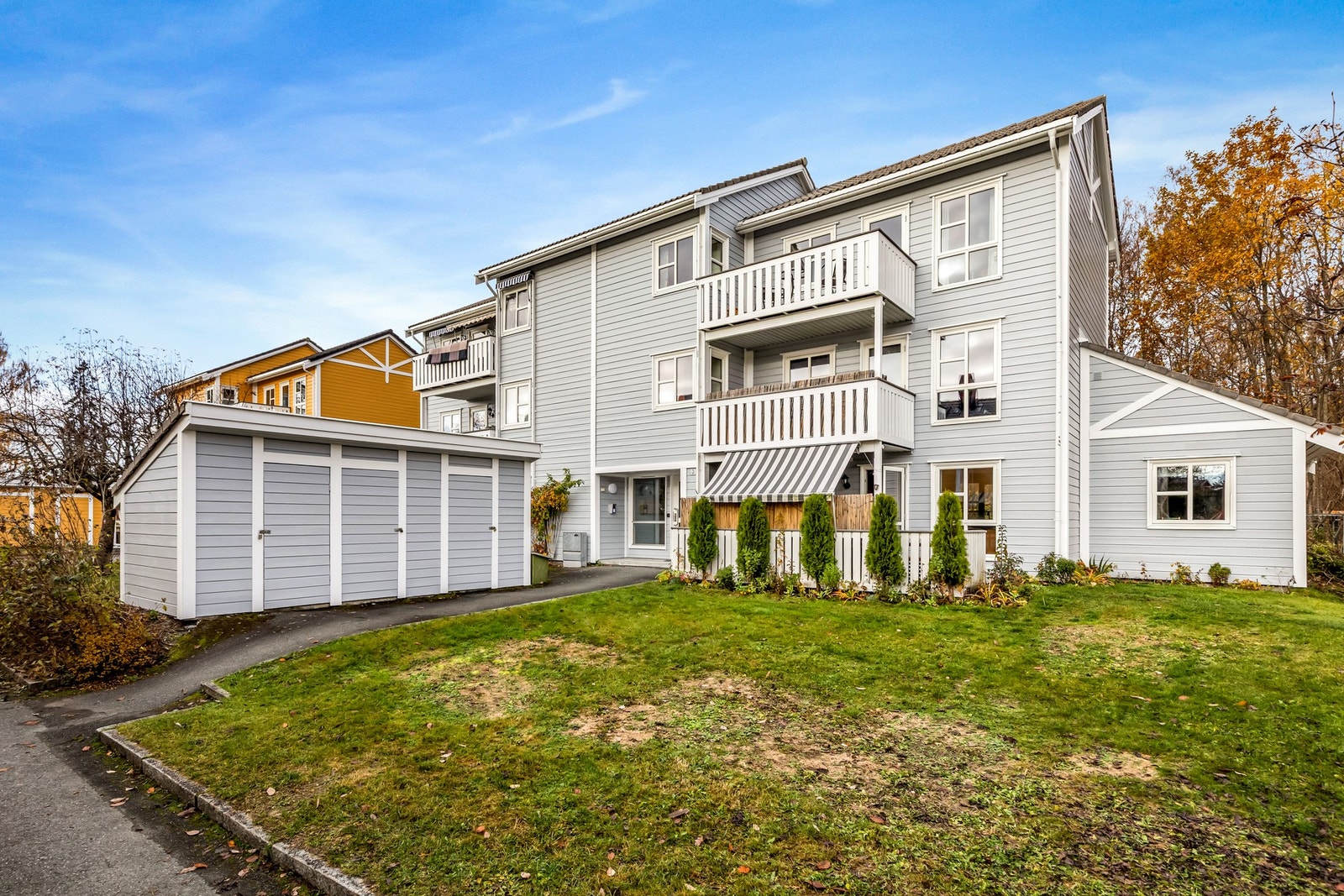 Krabberud er et attraktivt og veldrevet borettslag i Sandvika med barnevennlige omgivelser Galleribilde