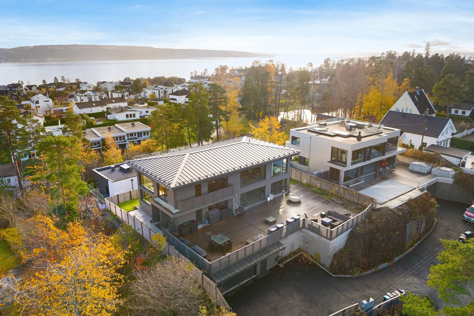 Trolig en av bærums beste utsiktseiendommer. Galleribilde