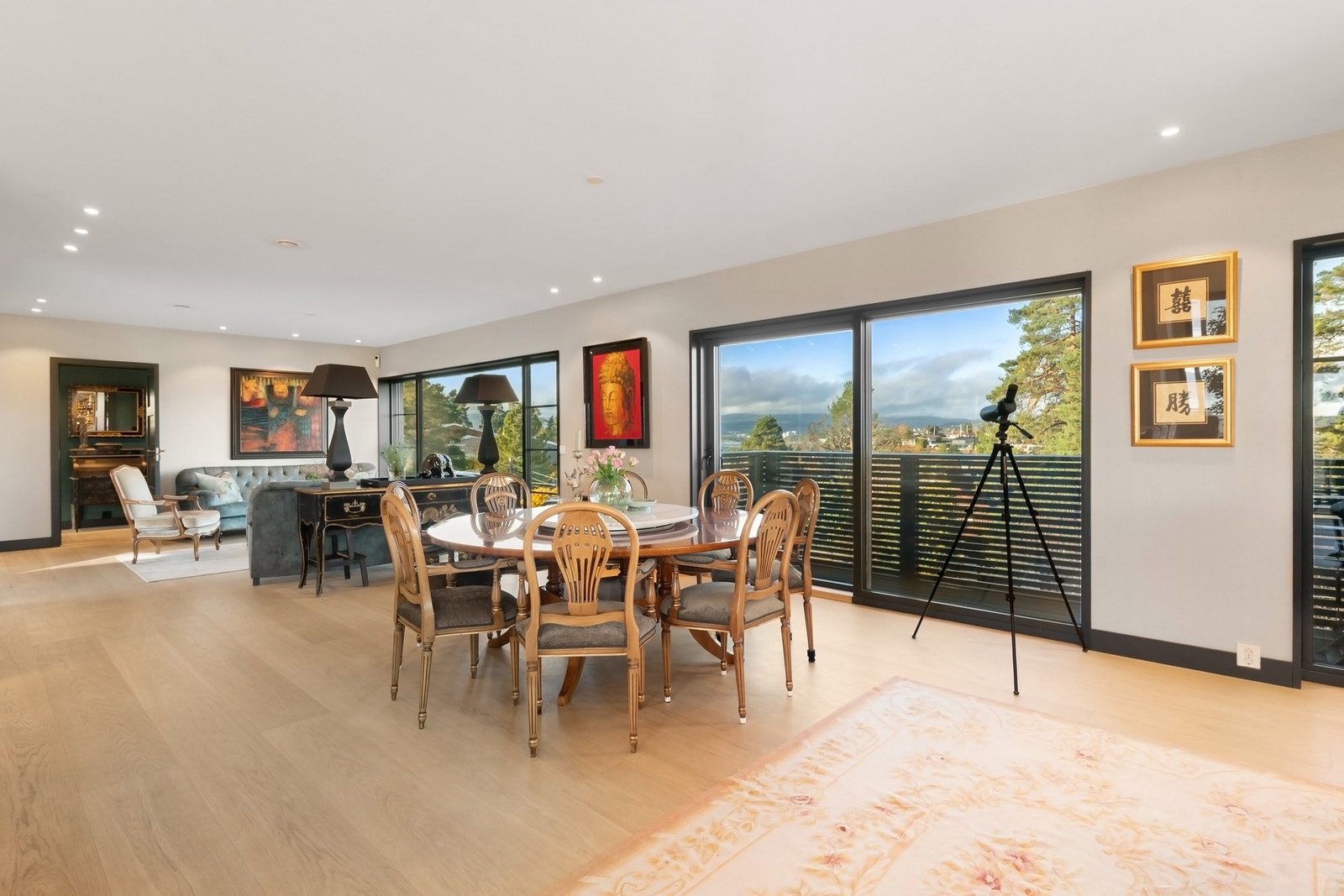 Utsikt mot Sandvika. Galleribilde