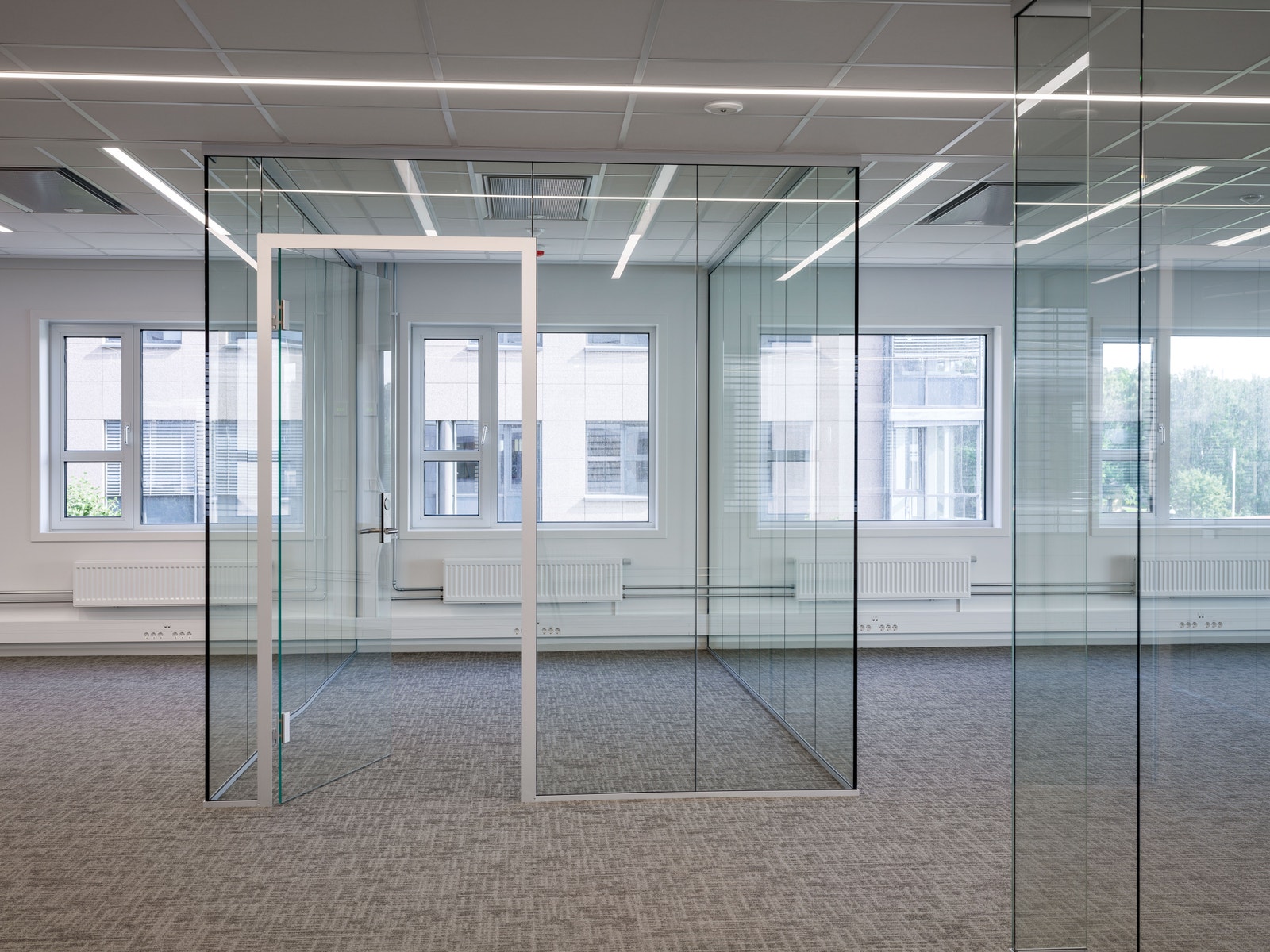 Eksempelbilde fra annen oppgradert etasje i bygget. Galleribilde