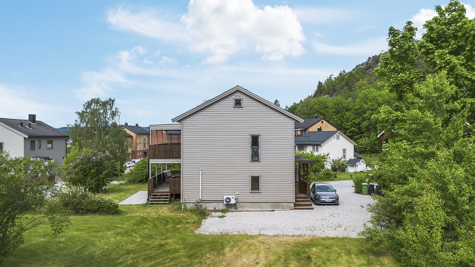 Leiligheten ligger i et barnevennlig og populært boligområde på Eidanger i Porsgrunn Galleribilde