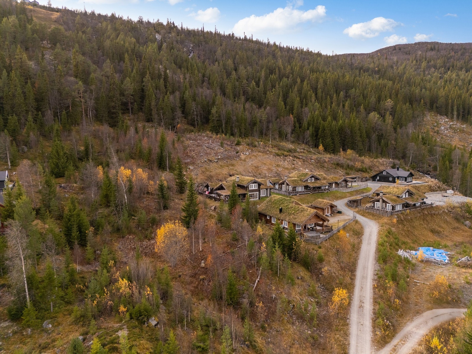I rolige omgivelser, med skiløypene tett på Galleribilde