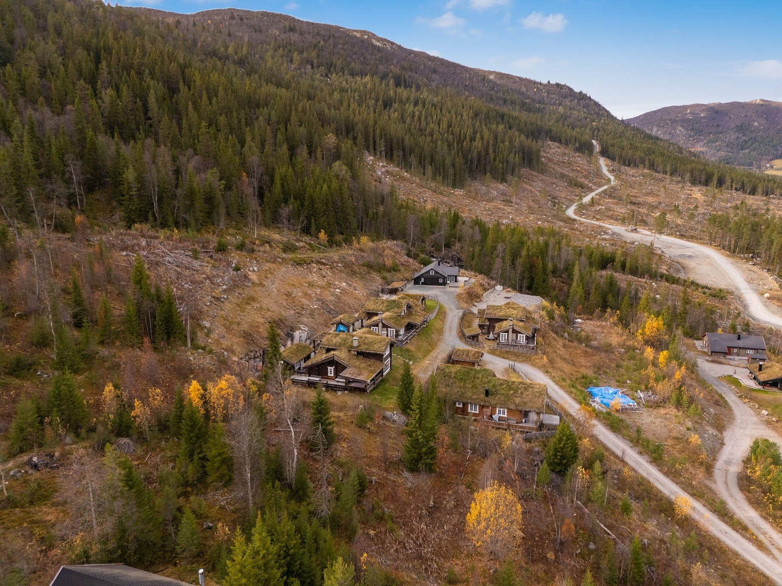 Her får du muligheten til å bygge drømmehytten Galleribilde