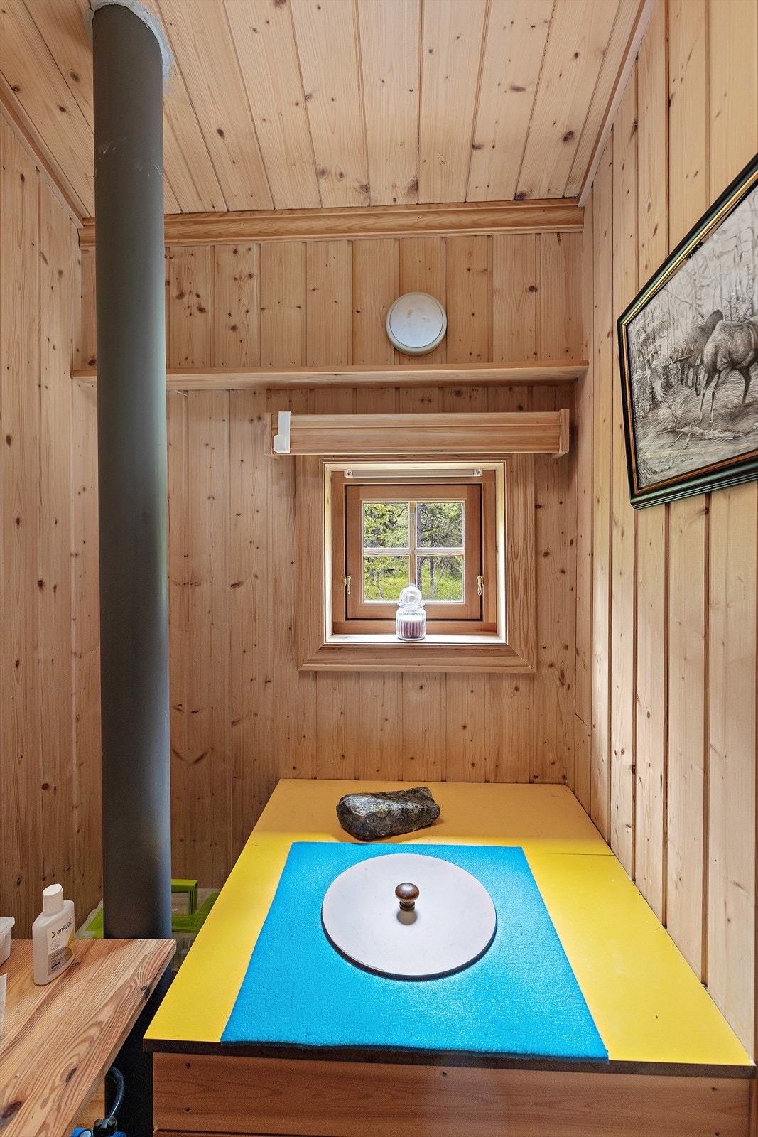 Innendørs "utedo". Galleribilde