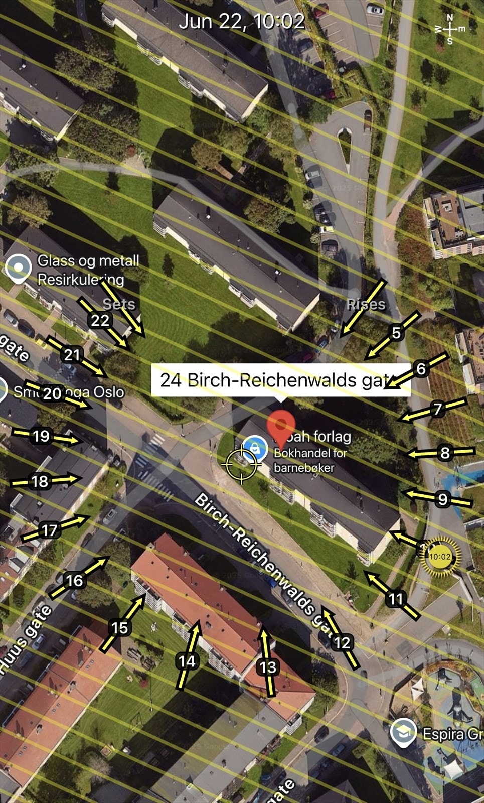 Solkart - illustrasjon Galleribilde