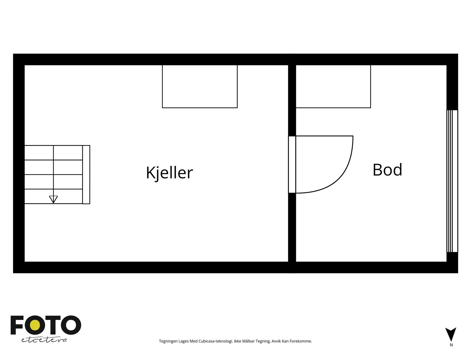 Plantegning kjeller Galleribilde