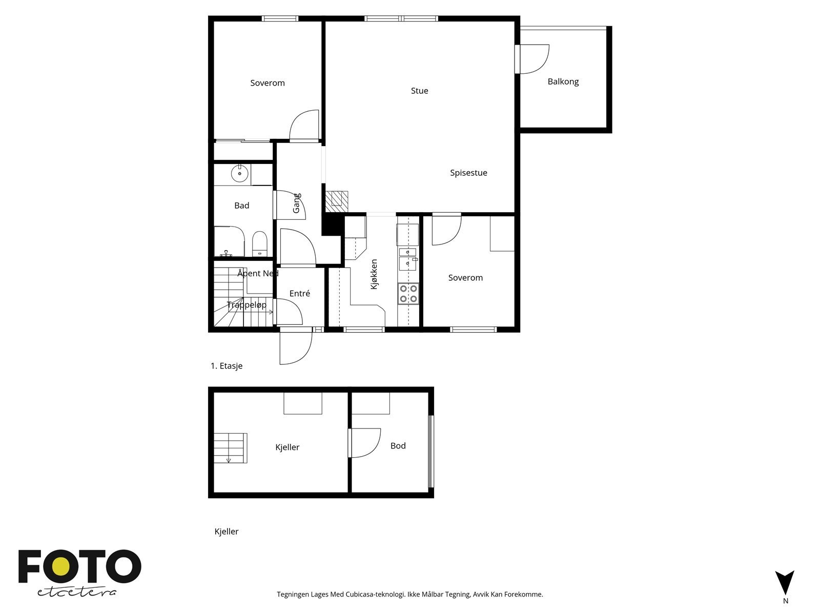 Plantegning Galleribilde