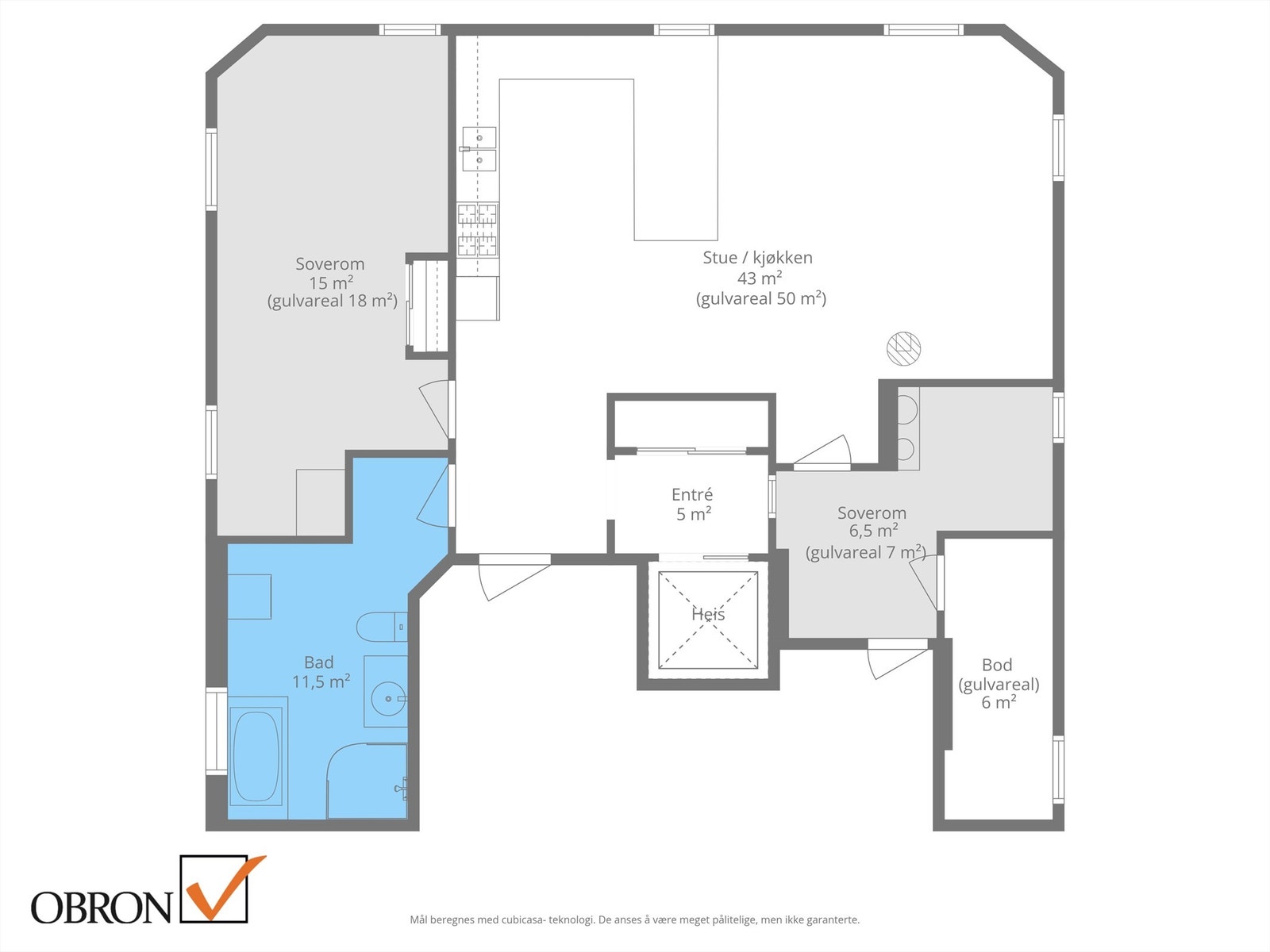 Planskisse. Galleribilde