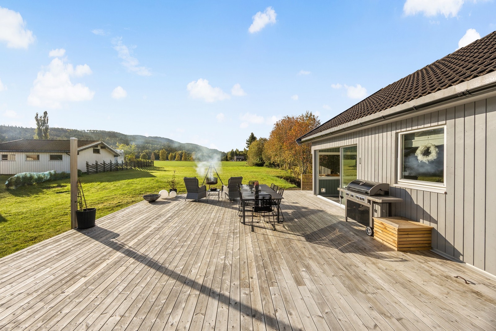 Stor terrasse på hele 87 kvm. Galleribilde