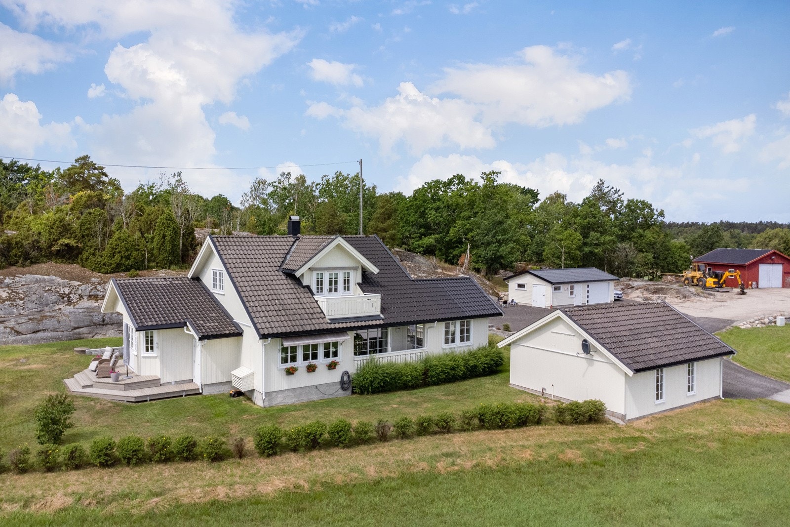 Dronefoto Galleribilde