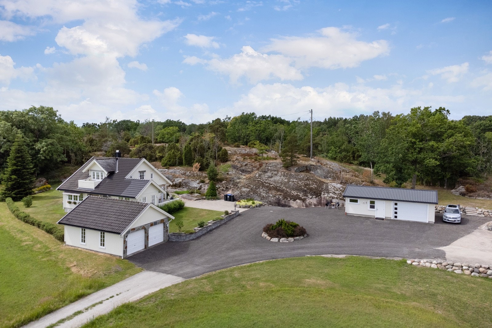 Dronefoto Galleribilde