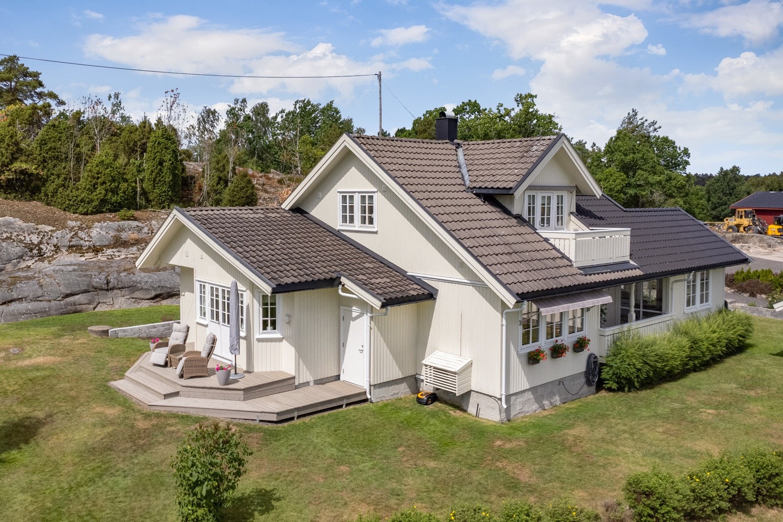 Dronefoto Galleribilde