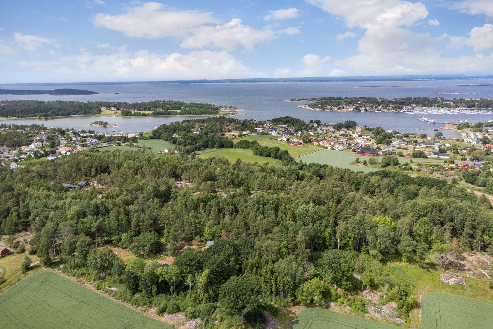 Dronefoto Galleribilde