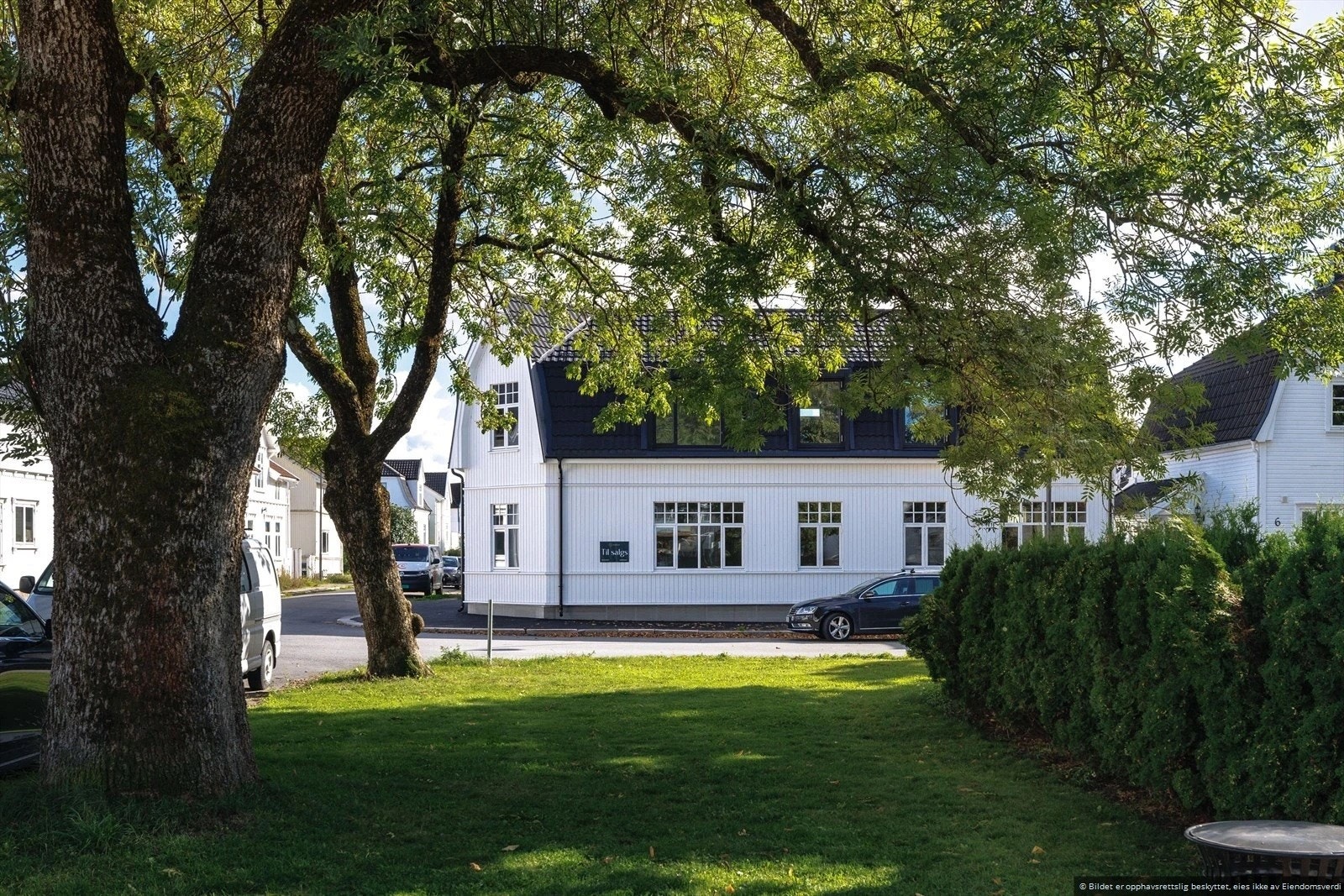 Fin utsikt til parken fra leiligheten Galleribilde