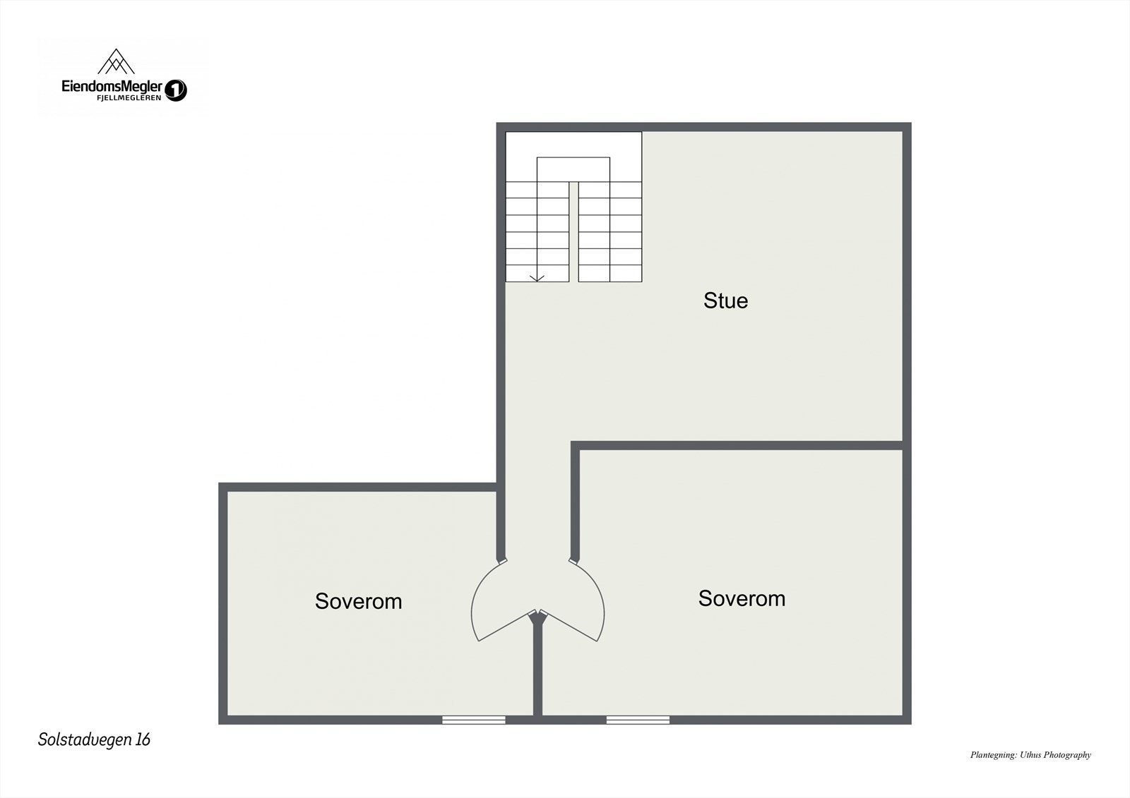 Plantegning 2. etg Galleribilde