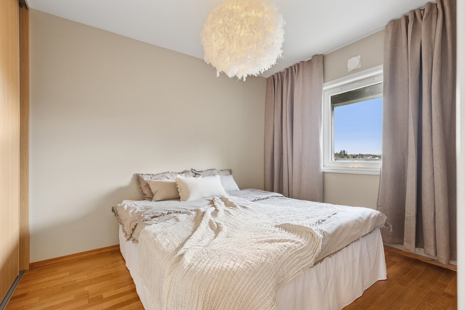 Nøytrale farger gjør det enkelt å tilpasse egen stil. Galleribilde