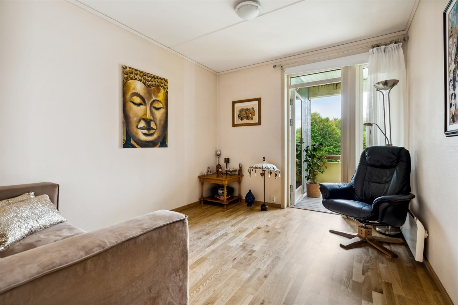 Det er totalt fire soverom i 3. etasje Galleribilde