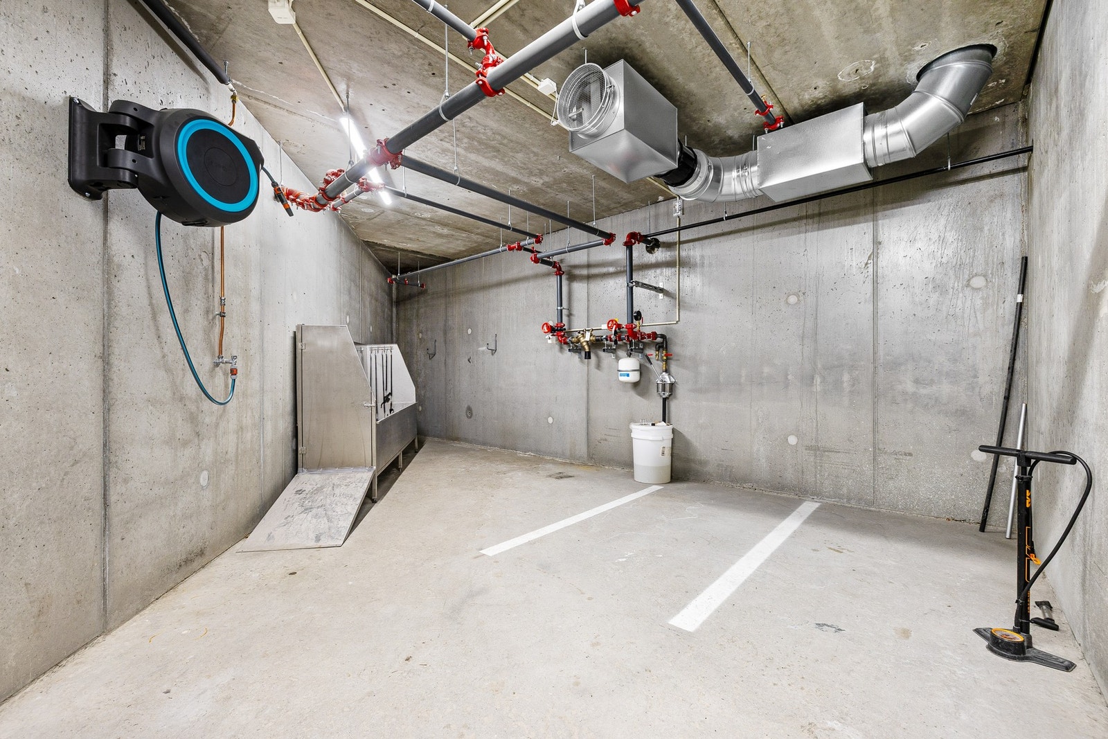 Vaskestasjon for sykkel. Galleribilde