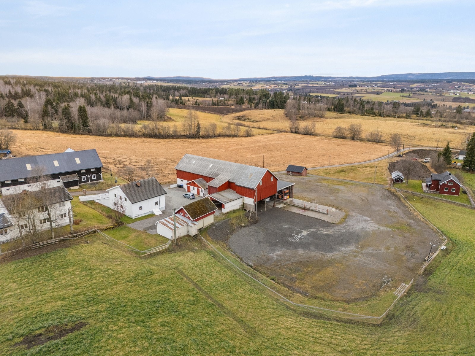 Dronefoto Galleribilde